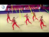 Ukraine - 2016 Rhythmic Europeans, 5 ribbons final