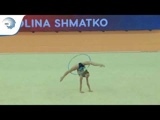 Polina Shmatko (RUS) - 2018 Rhythmic European Champion, junior hoop