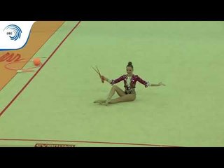 Arina Averina (RUS) - 2018 Rhythmic European Champion, all-around