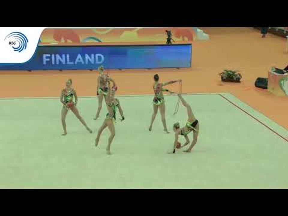 Finland - 2018 Rhythmic Europeans, 3 balls and 2 ropes final