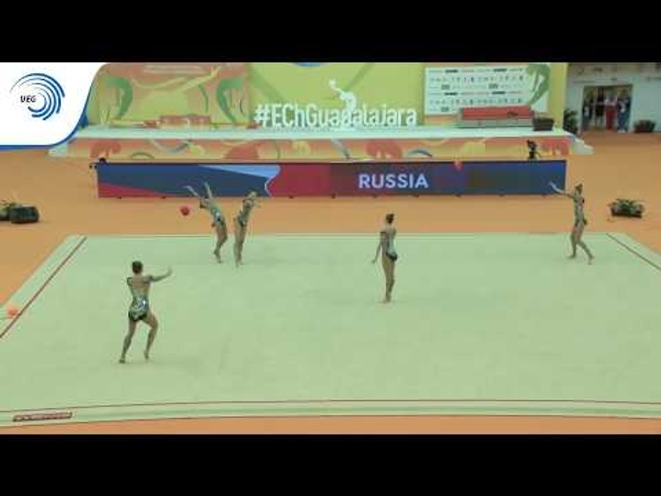 Russia - 2018 Rhythmic Europeans, 3 balls and 2 ropes final