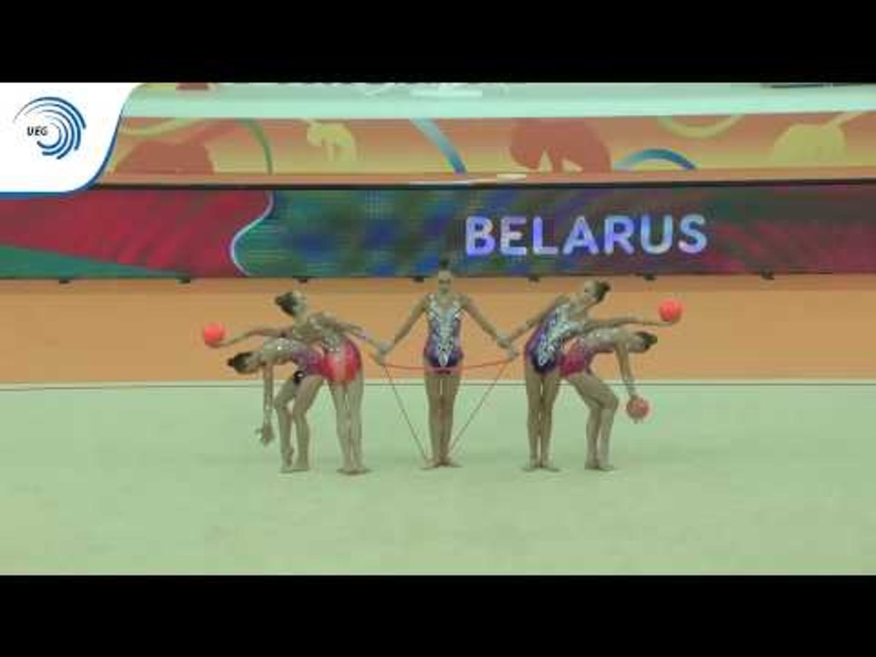 Belarus - 2018 Rhythmic Europeans, 3 balls and 2 ropes final