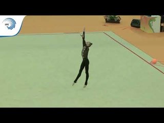 Khrystyna POHRANYCHNA (UKR) - 2018 Rhythmic European bronze medallist, junior hoop