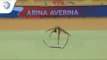Arina AVERINA (RUS) - 2018 Rhythmic Europeans, all around final ribbon