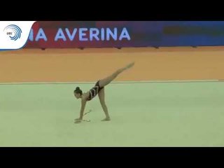 Dina AVERINA (RUS) - 2018 Rhythmic Europeans, all around final clubs