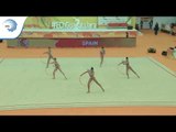 Spain - 2018 Rhythmic Europeans, 5 hoops final