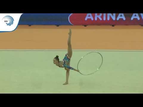 Arina AVERINA (RUS) - 2018 Rhythmic Europeans, all around final hoop