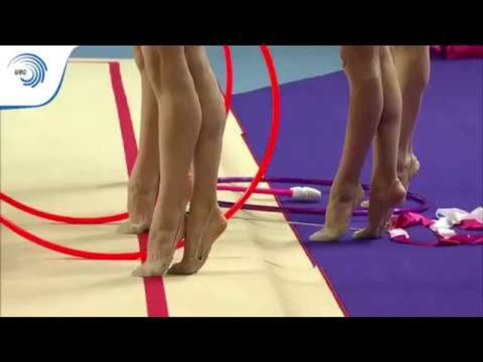 Belarus - 2016 Rhythmic Europeans, 3 clubs and 2 hoops final