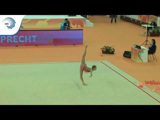 Nicol RUPRECHT (AUT) - 2018 Rhythmic Europeans, all around final clubs