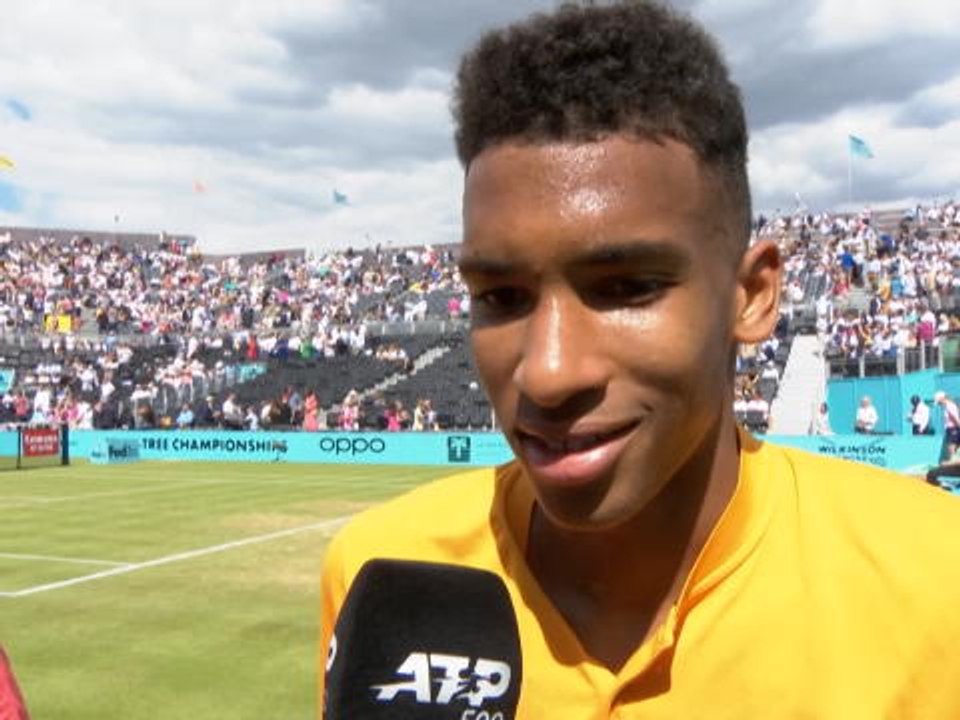 Queen's - Auger-Aliassime : "J'espère aller jusqu'au bout"