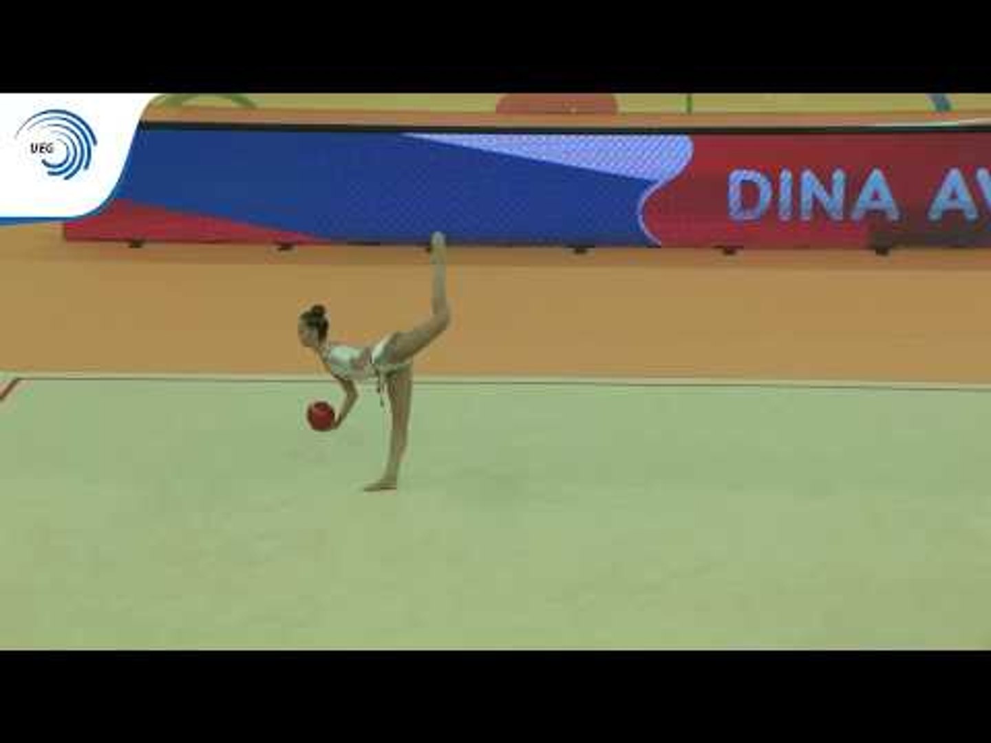Dina Averina Rus 2018 Rhythmic Europeans All Around Final Ball Video Dailymotion