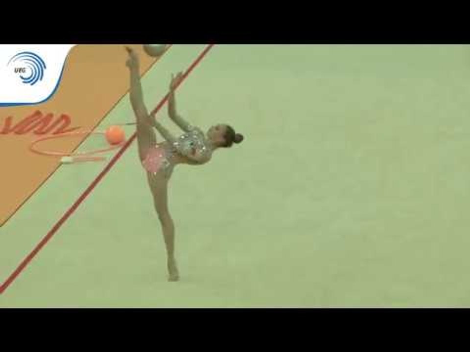 Anastasia SALOS (BLR) - 2018 Rhythmic Europeans, all around final ball