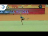 Andreea VERDES (ROU) - 2018 Rhythmic Europeans, all around final clubs