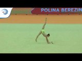 Polina BEREZINA (ESP) - 2018 Rhythmic Europeans, all around final clubs