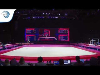 Céline VAN GERNER (NED) - 2018 Artistic Europeans, qualification floor