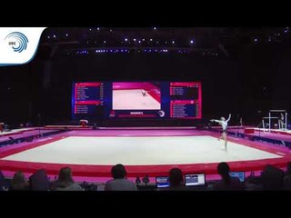Thea BROGLI (SUI) - 2018 Artistic Gymnastics Europeans, qualification floor