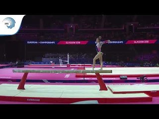 Alice KINSELLA (GBR) - 2018 Artistic Gymnastics Europeans, qualification beam