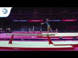 Karolina TAKACOVA (SVK) - 2018 Artistic Europeans, qualification beam