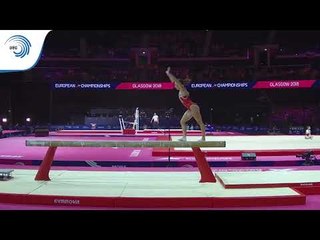 Bianca FRYSAK (AUT) - 2018 Artistic Europeans, qualification beam