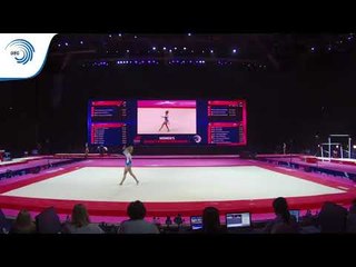 Katarzyna JURKOWSKA (POL) - 2018 Artistic Europeans, qualification floor