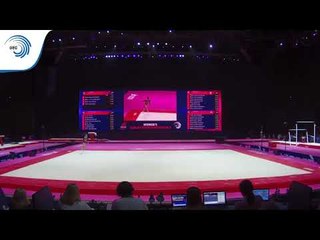 Laura IACOB (ROU) - 2018 Artistic Gymnastics Europeans, qualification floor