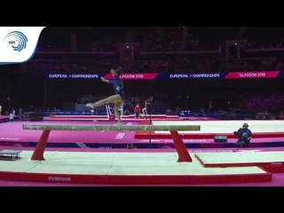 Ioanna XOULOGI (GRE) - 2018 Artistic Gymnastics Europeans, qualification beam