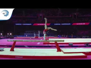 Marija RIBALCENKO (LAT) - 2018 Artistic Europeans, qualification beam