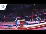 Volodymyr HRYBUK (UKR) - 2018 Artistic Gymnastics Europeans, qualification vault