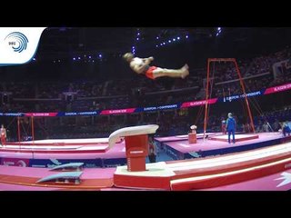 Umit SAMILOGLU (TUR) - 2018 Artistic Gymnastics Europeans, qualification vault