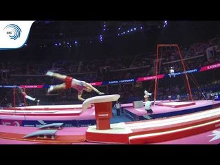 David BELYAVSKIY (RUS) - 2018 Artistic Gymnastics Europeans, qualification vault