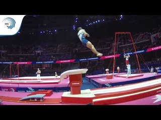 Elias KOSKI (FIN) - 2018 Artistic Gymnastics Europeans, qualification vault