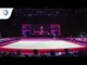 Kelly SIMM (GBR) - 2018 Artistic Gymnastics Europeans, qualification floor