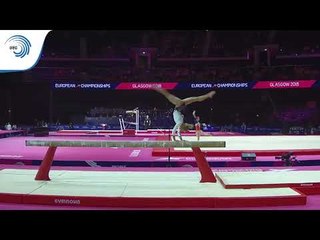 Stefanie SIEGENTHALER (SUI) - 2018 Artistic Gymnastics Europeans, qualification beam