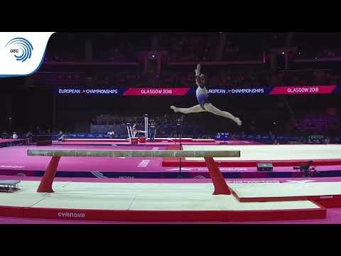 Noemi MAKRA (HUN) - 2018 Artistic Gymnastics Europeans, qualification beam