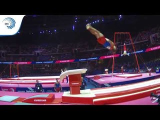Vigen KHACHATRYAN (ARM) - 2018 Artistic Gymnastics Europeans, qualification vault