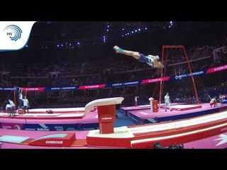 Oskar KIRMES (FIN) - 2018 Artistic Gymnastics Europeans, qualification vault