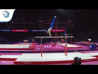 Video herunterladen: Oskar KIRMES (FIN) - 2018 Artistic Gymnastics Europeans, qualification parallel bars