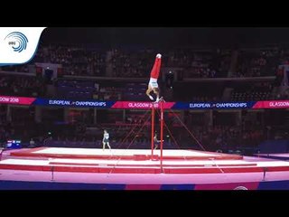 Nikita SIMONOV (AZE) - 2018 Artistic Gymnastics Europeans, qualification high bar