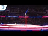 Georgios CHATZIEFSTATHIOU (GRE) - 2018 Artistic Gymnastics Europeans, qualification high bar