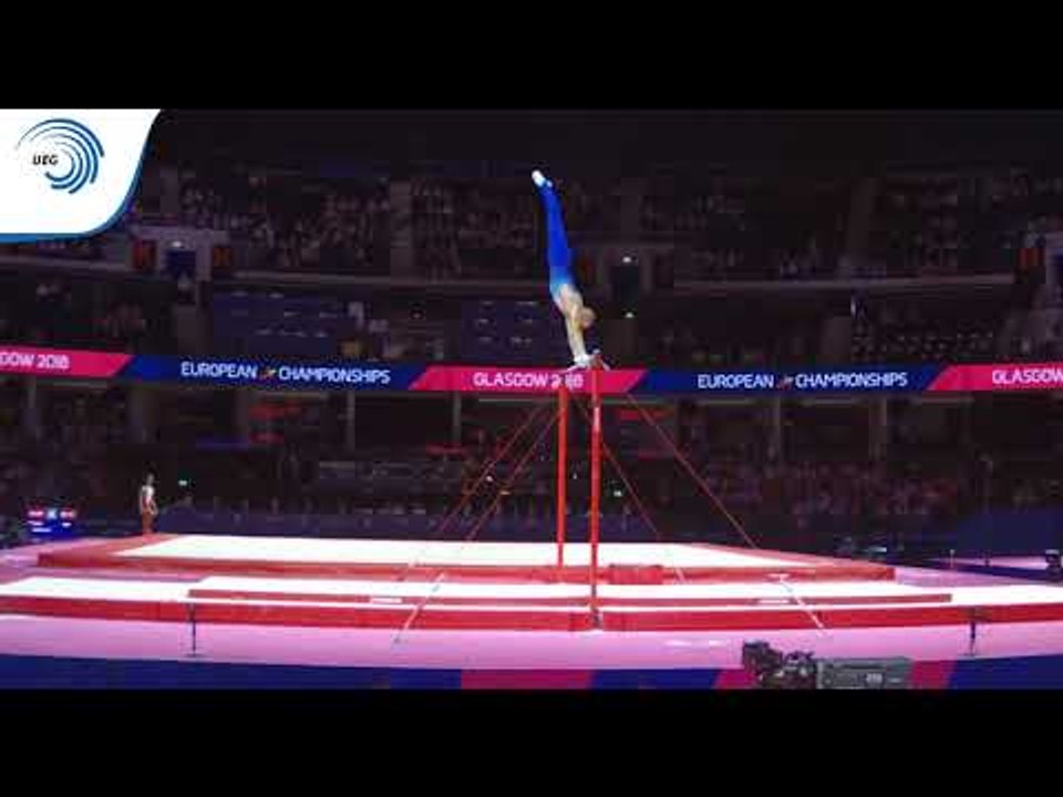 Filip UDE (CRO) - 2018 Artistic Gymnastics Europeans, qualification high bar