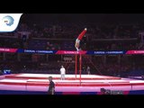 Dmitrii GOVOROV (GEO) - 2018 Artistic Gymnastics Europeans, qualification high bar