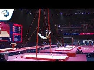 Jonathan VROLIX (BEL) - 2018 Artistic Gymnastics Europeans, qualification rings