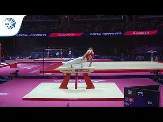 Oliver HEGI (SUI) - 2018 Artistic Gymnastics Europeans, qualification pommel horse