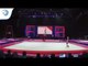 Saba ABESADZE (GEO) - 2018 Artistic Gymnastics Europeans, qualification floor