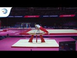Dzianis SANUVONH (BLR) - 2018 Artistic Gymnastics Europeans, qualification pommel horse