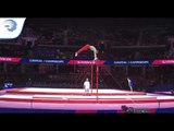 Konstantin KUZOVKOV (GEO) - 2018 Artistic Gymnastics Europeans, qualification high bar