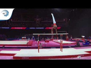 Henji MBOYO (SUI) - 2018 Artistic Gymnastics Europeans, qualification parallel bars
