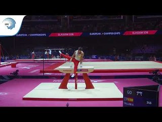 Alberto TALLON (ESP) - 2018 Artistic Gymnastics Europeans, qualification pommel horse