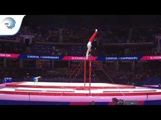 Filip SASNAL (POL) - 2018 Artistic Gymnastics Europeans, qualification high bar
