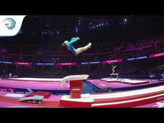 Lilia AKHAIMOVA (RUS) - 2018 Artistic Gymnastics Europeans, qualification vault